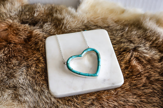 Heart Inlay Necklace