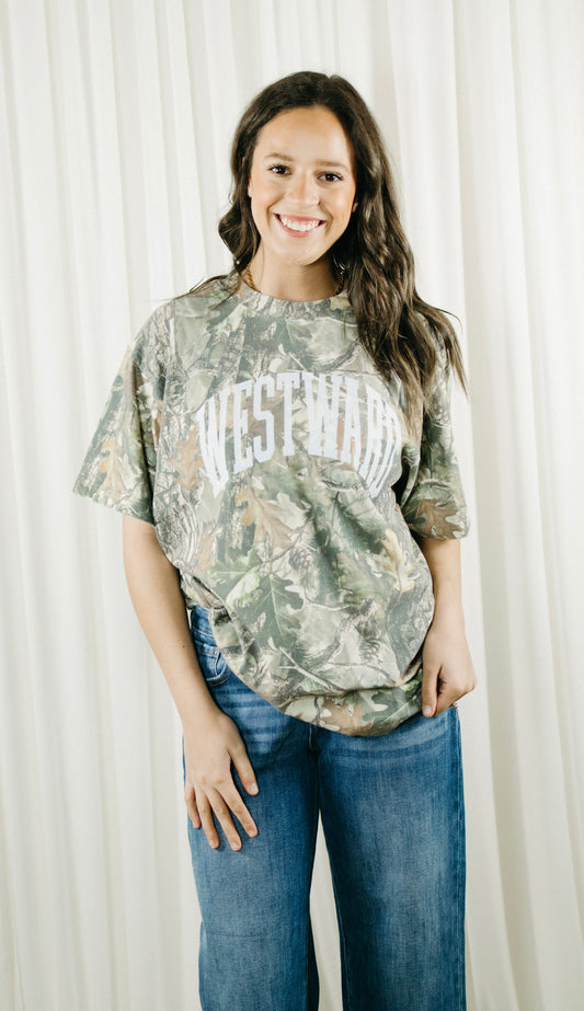 Westward Camo Tee