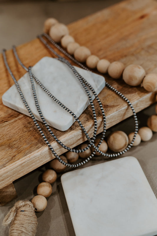 4MM Navajo Pearl Necklace