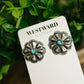 Flower Concho Studs