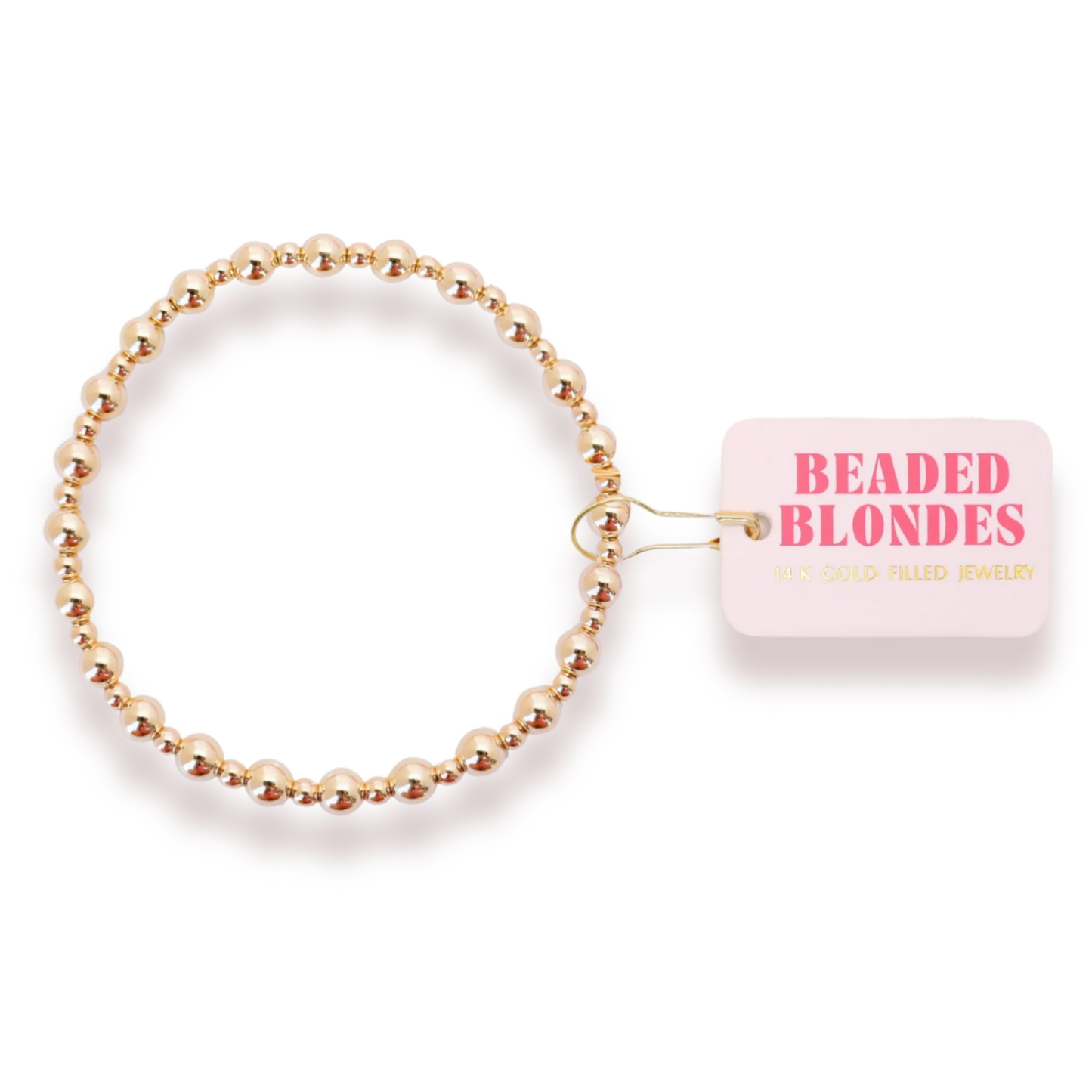 Beaded Blondes Katy Gold Bracelet