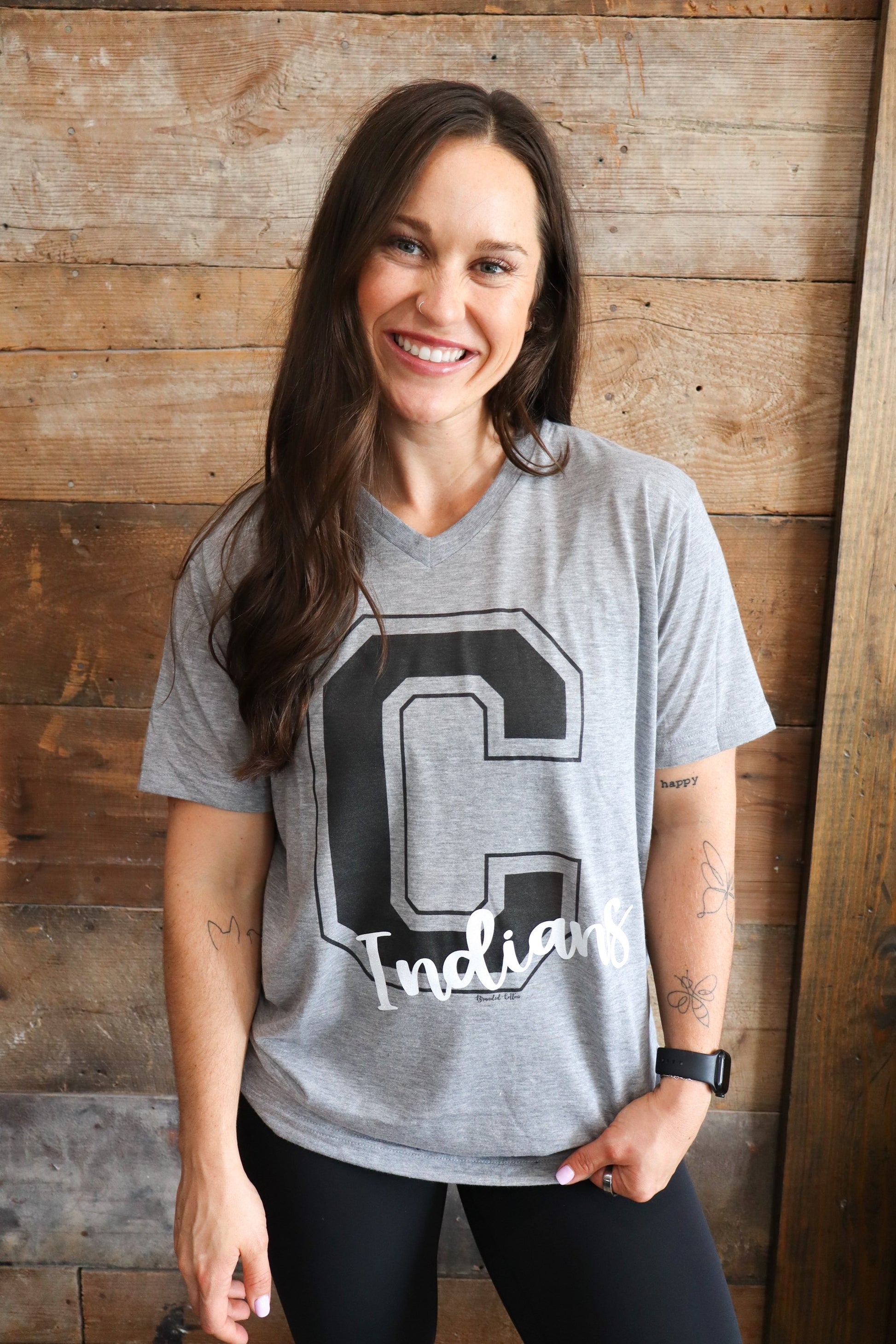 Comanche Indians Glitter Tee image 0