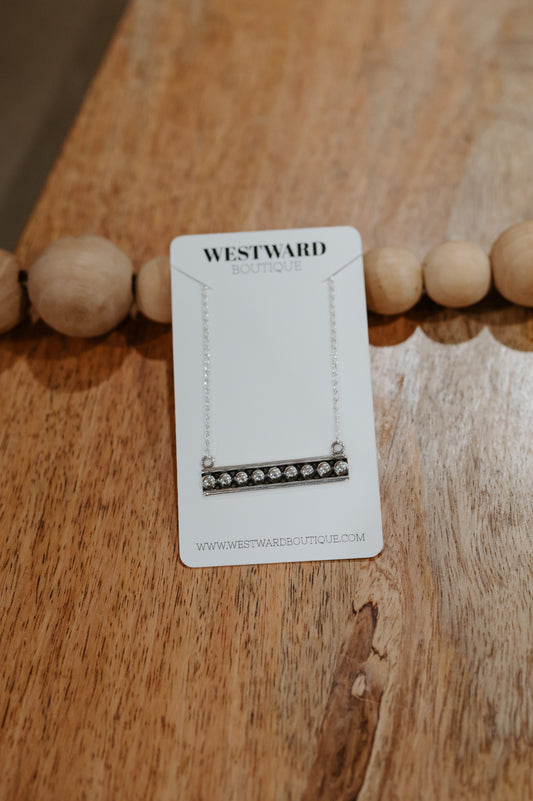 Bar Ball Necklace