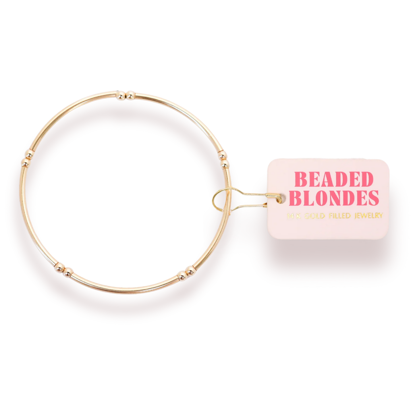 Beaded Blondes Mollie Gold Bracelet