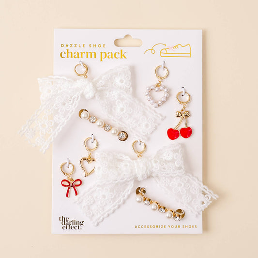 Cherry Twist Shoe Charms