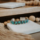 Large Oval Stone Cuff