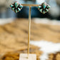 Teardrop Half Cluster Earrings