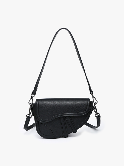 Marisol Asymmetrical Saddle Bag