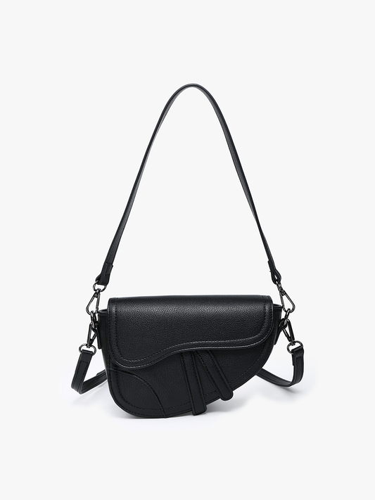 Marisol Asymmetrical Saddle Bag