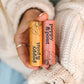 Poppy & Pout Lip Balm Pomegranate Peach