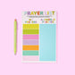 Prayer List Notepad - "My + Answered Prayers"