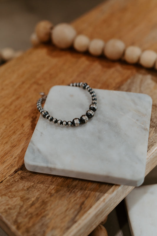 Multi Bead Navajo Bracelet