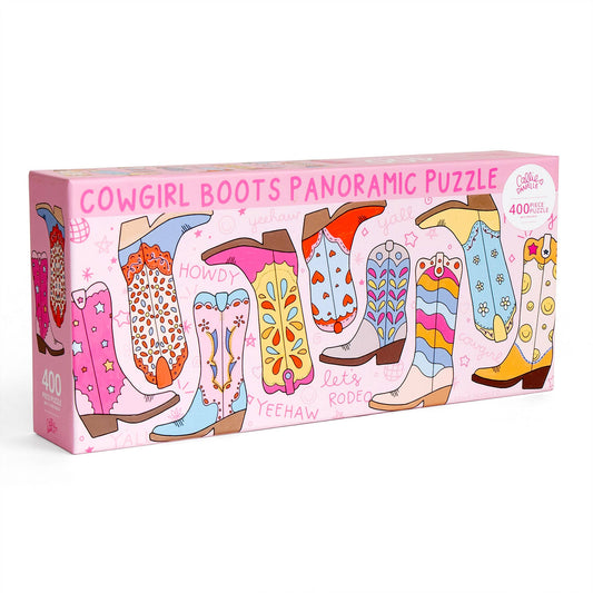 Western Cowgirl Boots Puzzle