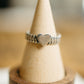 Oxidized Heart Ring