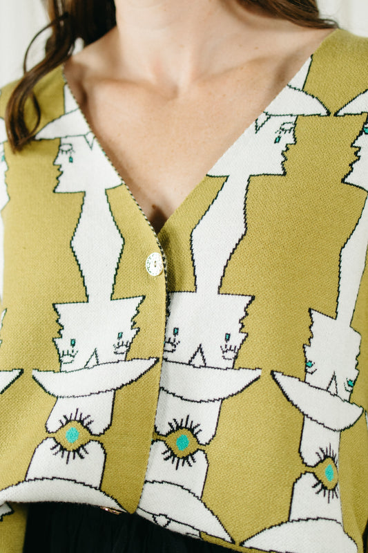 Mod Maud Cardigan