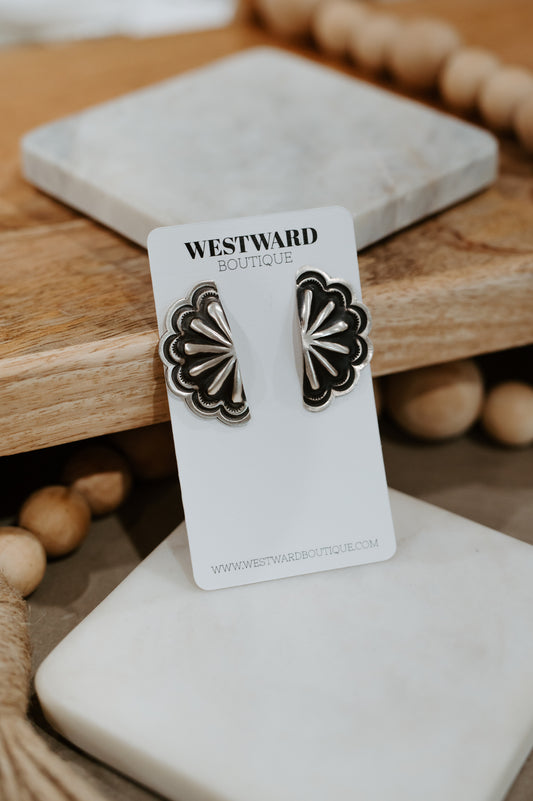 Half Silver Concho