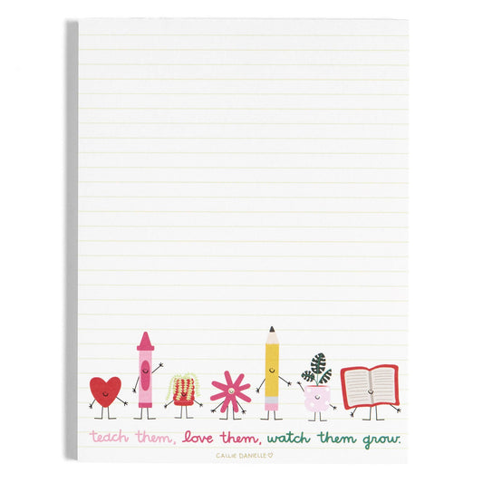 Watch Them Grow Notepad