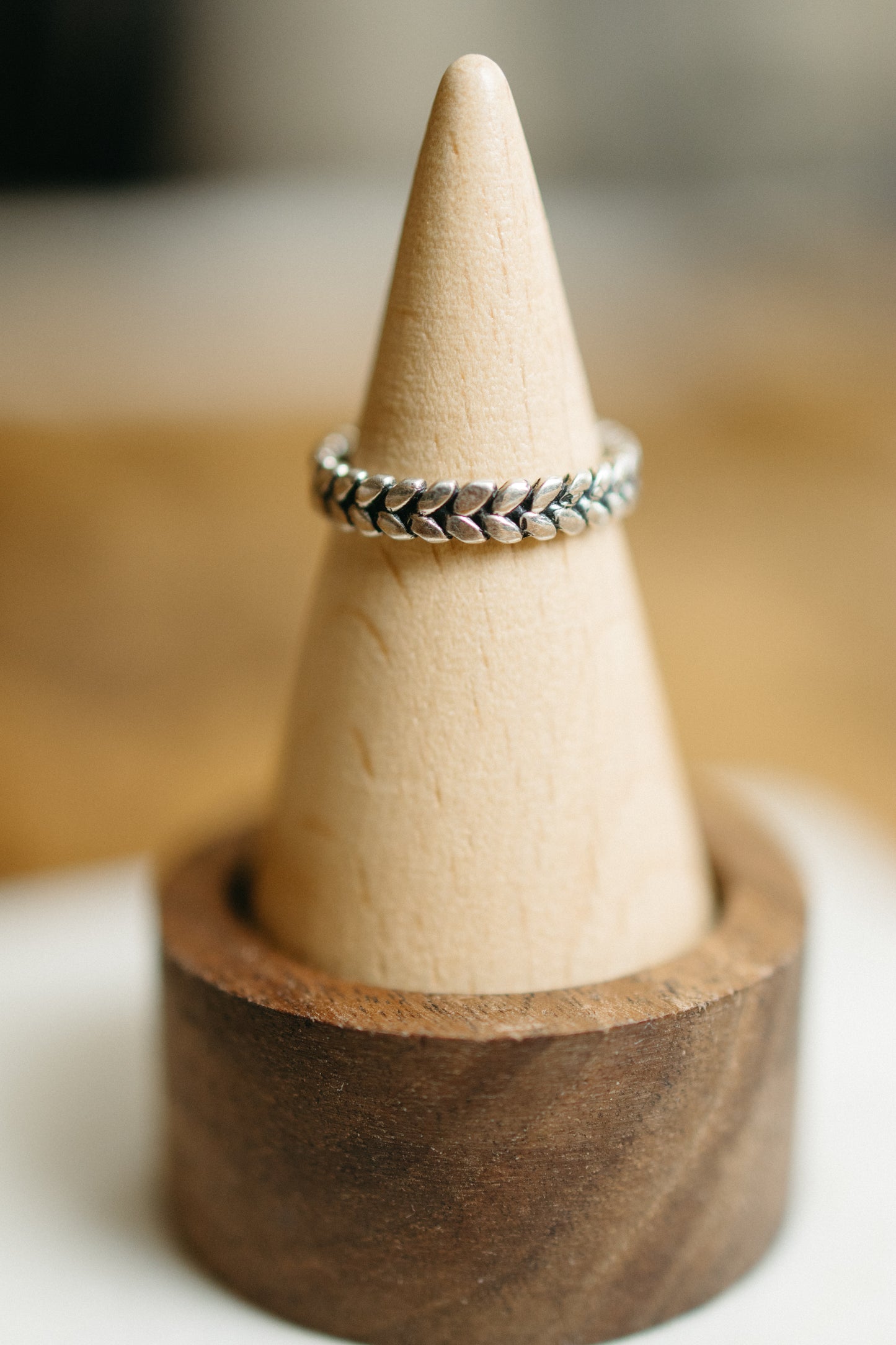 Braided Stacker Ring