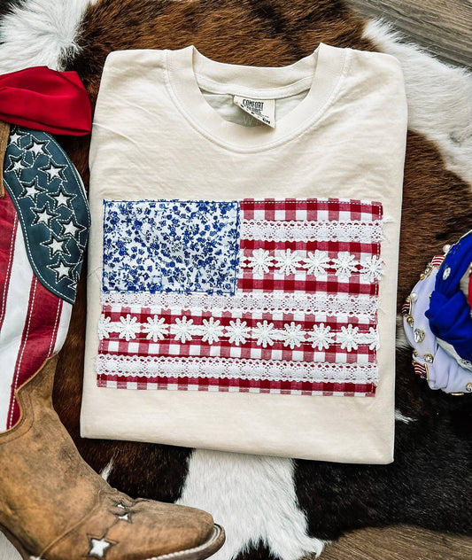 American Flag Daisy