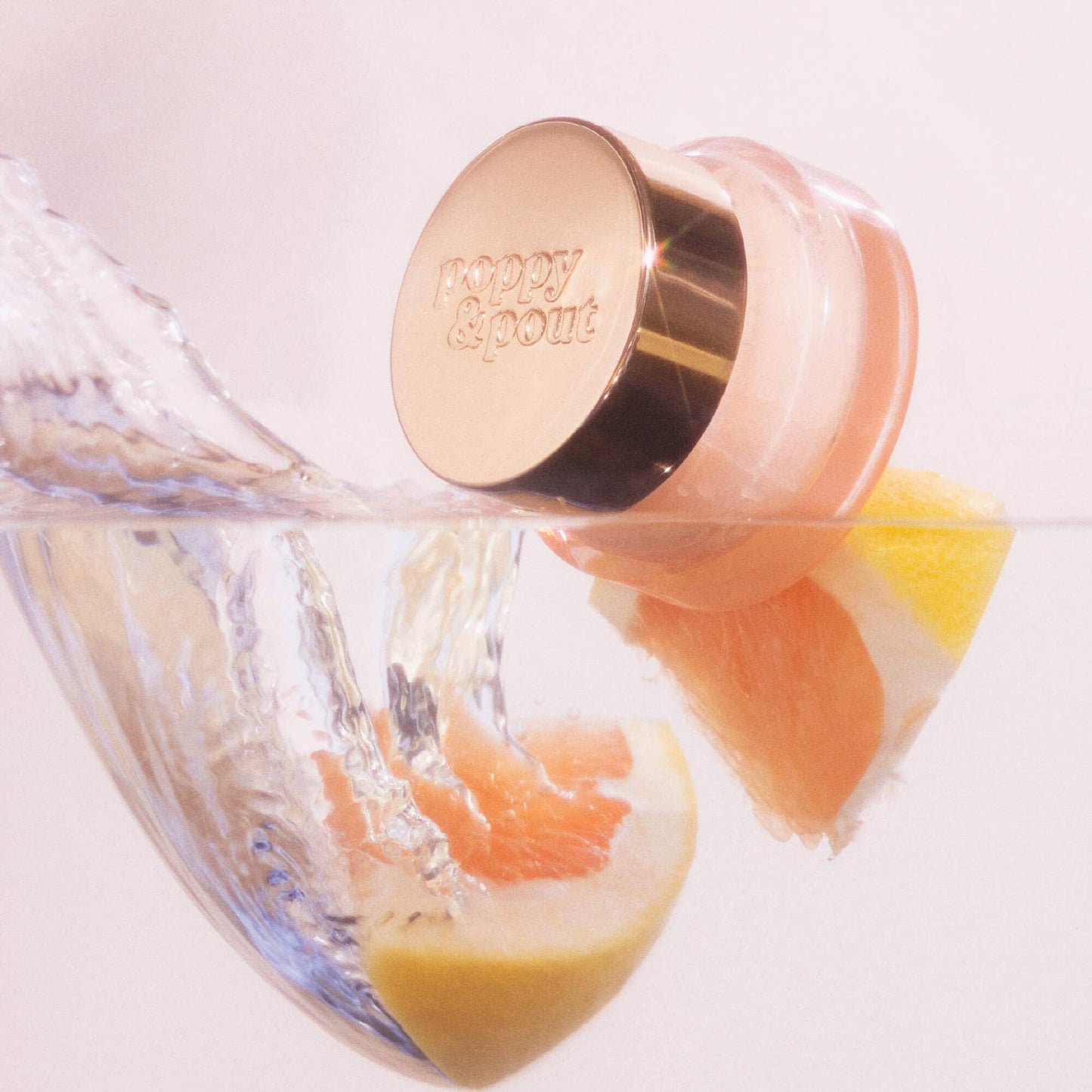Poppy & Pout Lip Mask Pink Grapefruit