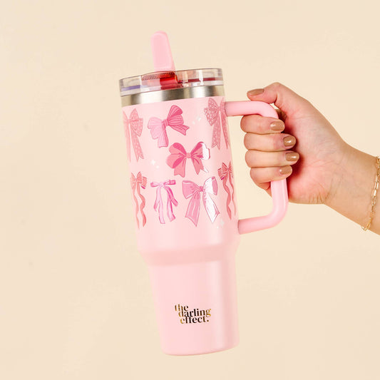 Blushing Bows Tumbler (40oz)
