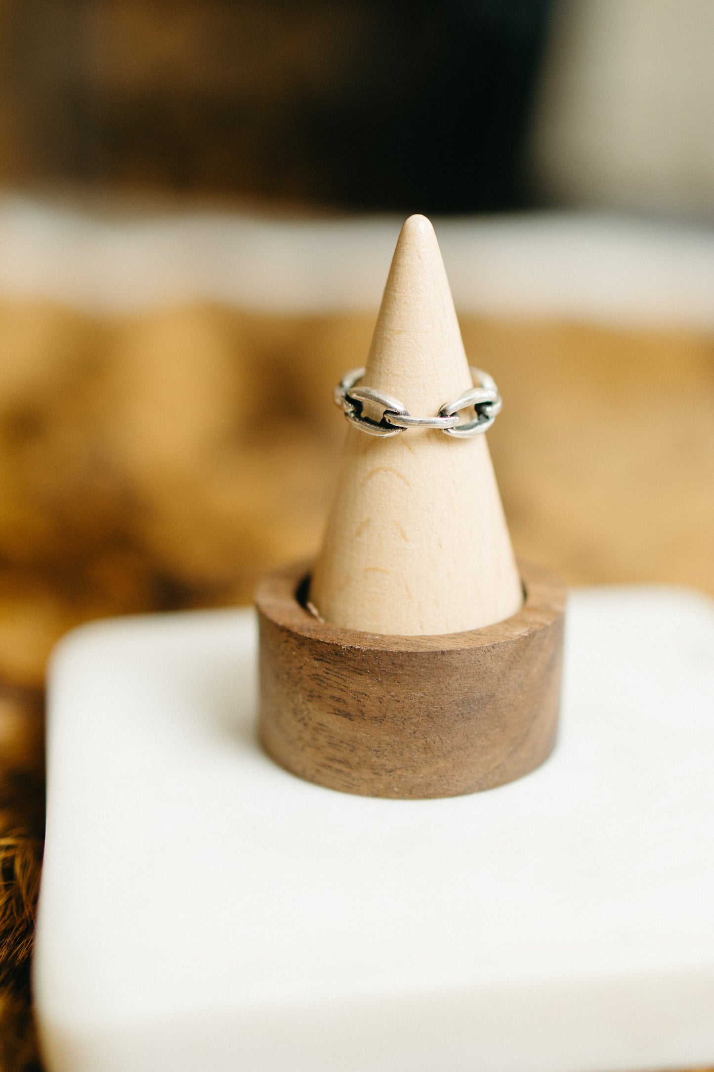 Hammered Stacker Ring