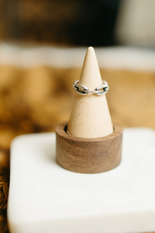 Hammered Stacker Ring