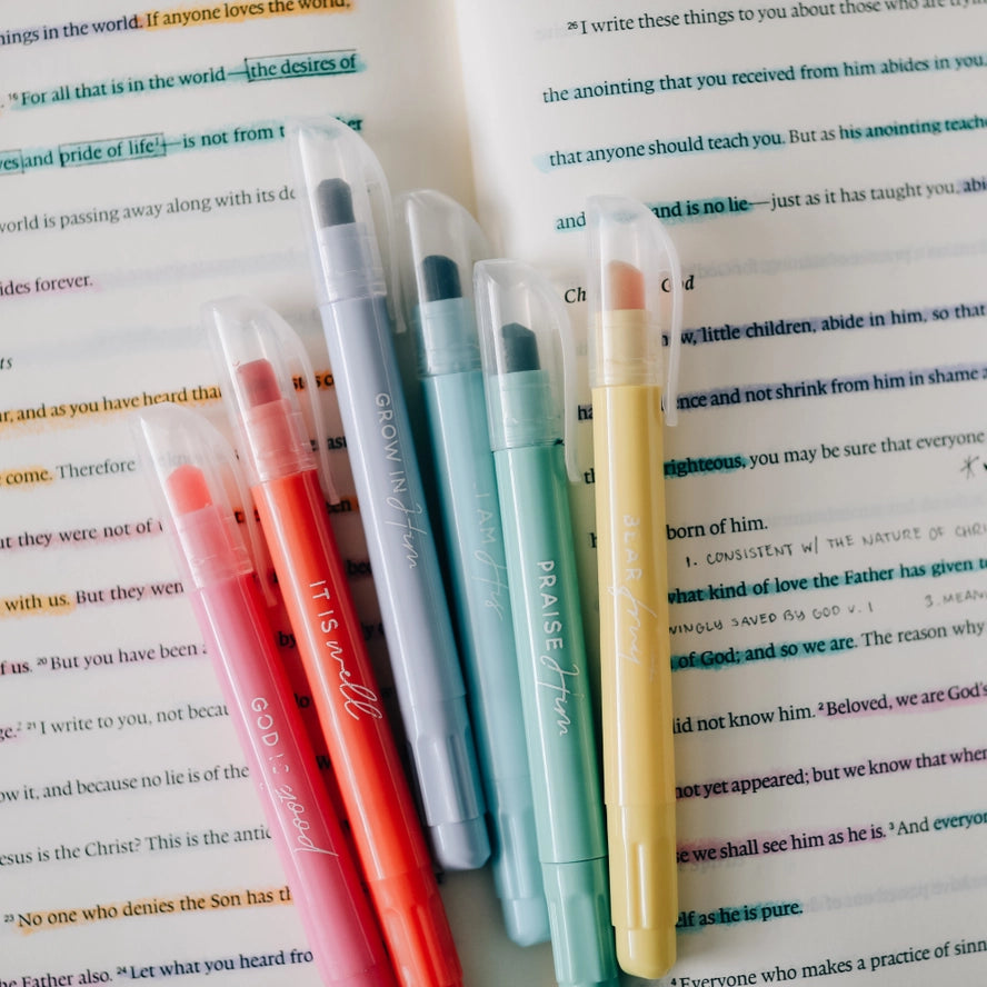 Pastel Bible Highlighters image 1