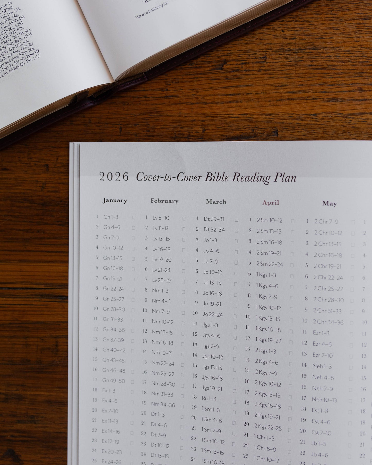 2026 Prayer Calendar