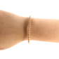 Beaded Blondes 4MM Gold Bracelet