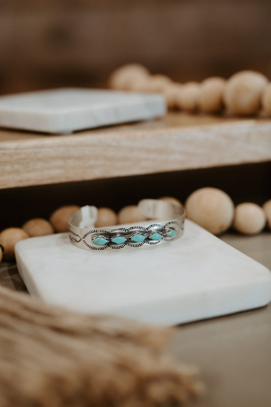 Matte Stamped Cuff