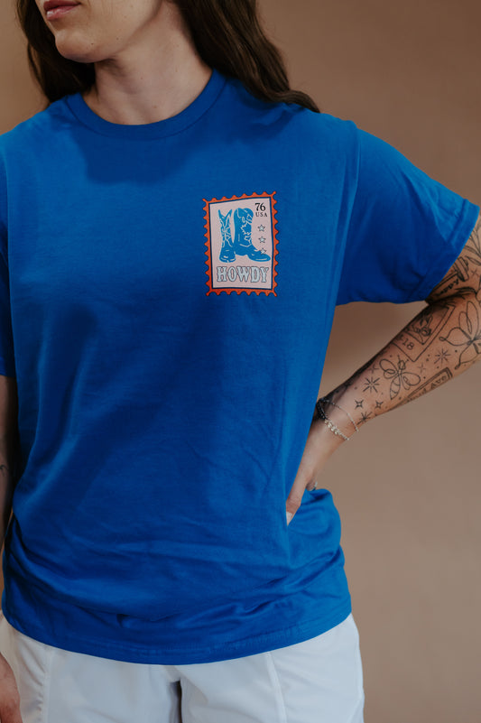 Howdy Stamp Tee