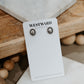 Oval Detailed Studs