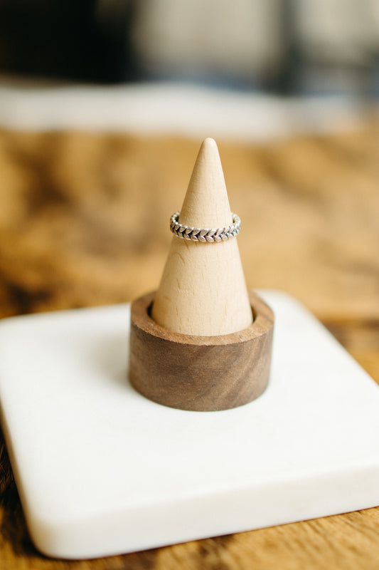 Braided Stacker Ring