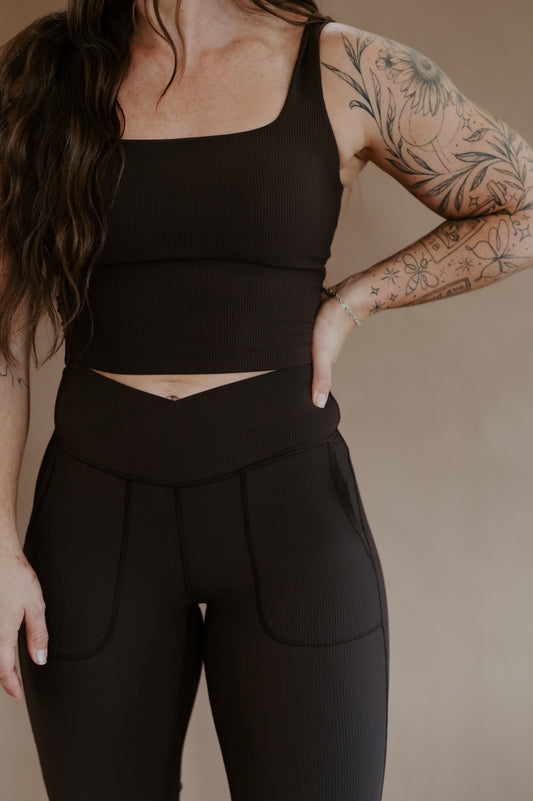 Mocha Motion Top
