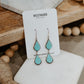 Double Teardrop Earrings