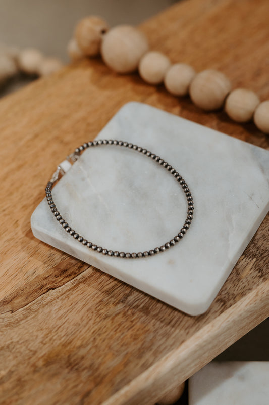 Navajo Pearl Anklet