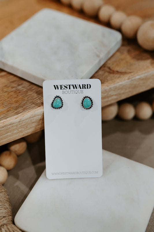 Small Turquoise Studs