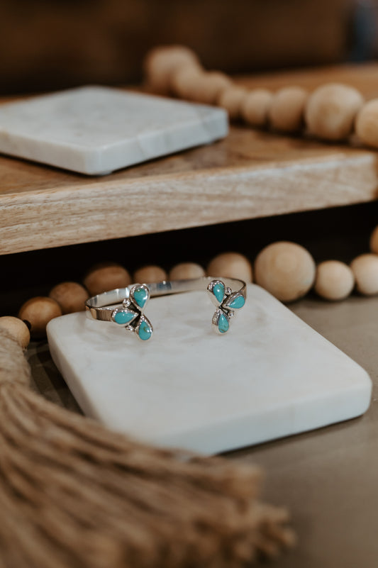 Triple Teardrop Cuff