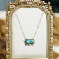 Oval Triple Flower Necklace