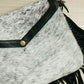 Cowhide Crossbody W/Fringe