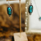 Oval Triple Flower Earring