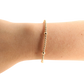Beaded Blondes Olive Bracelet