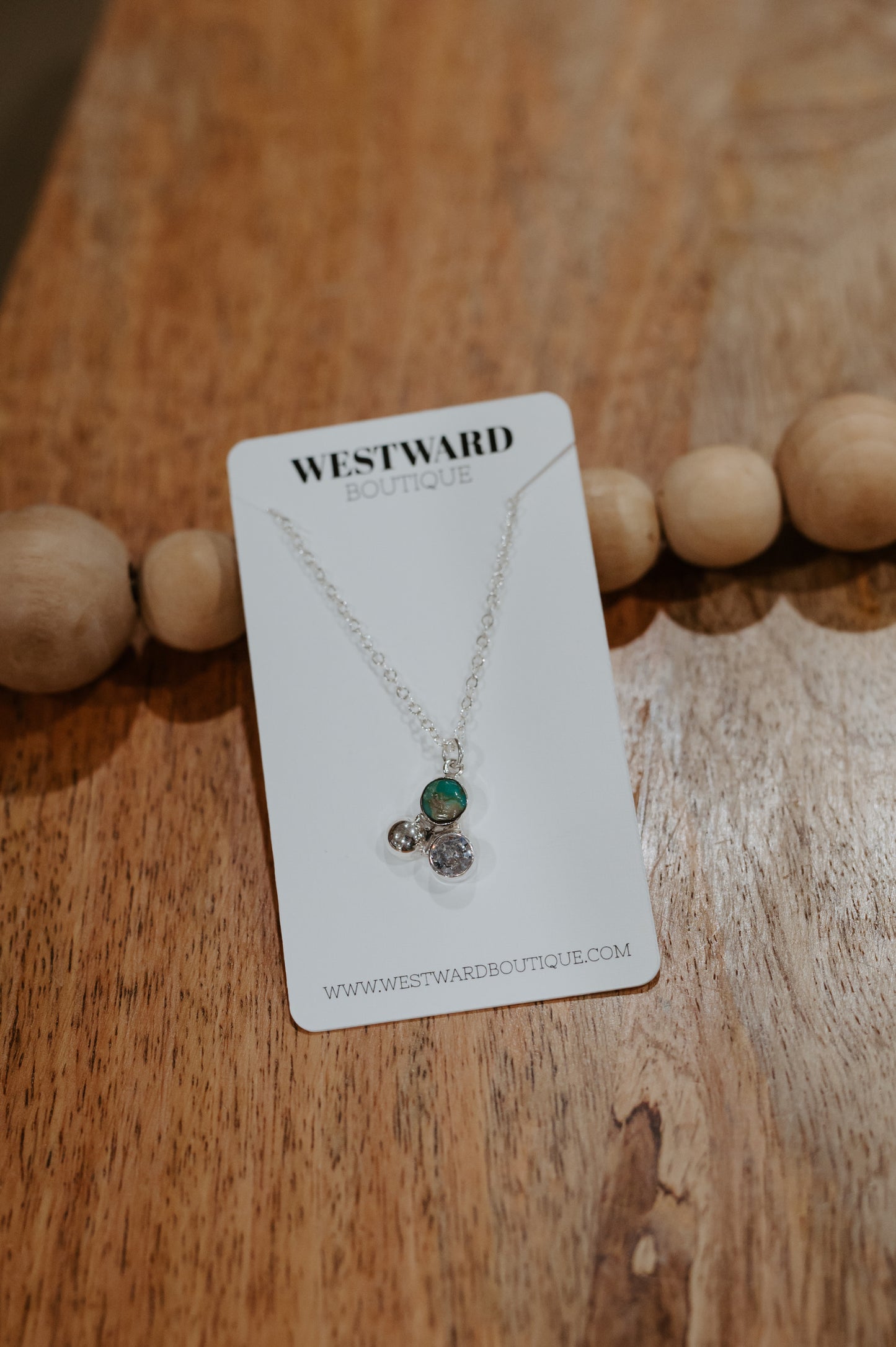 Triple Silver Necklace