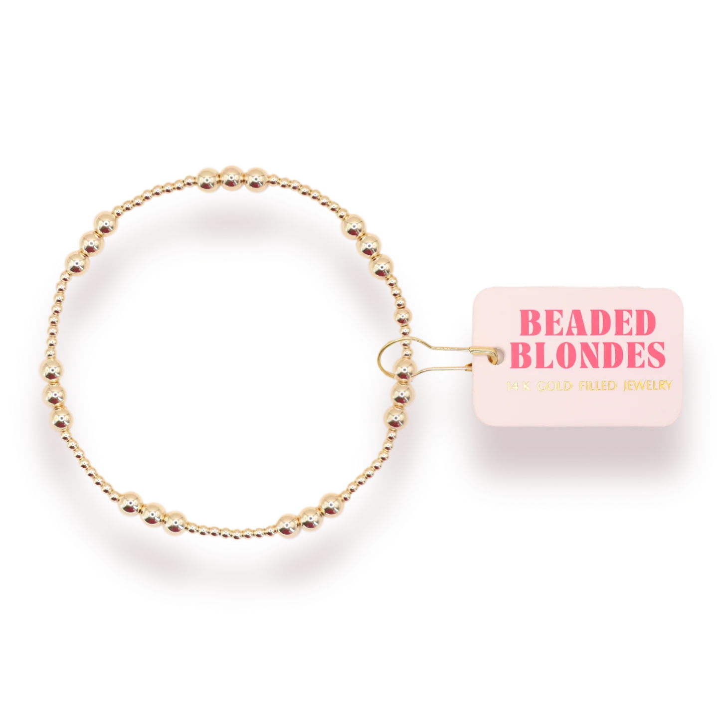 Beaded Blondes Kids ILY Bracelet