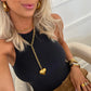Bubble Wrap Around Heart Necklace