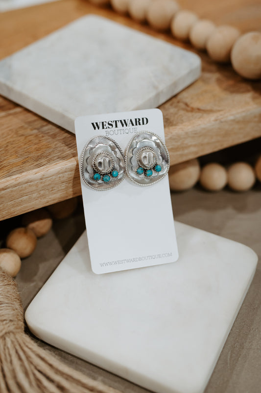 Cowboy Hat Earrings