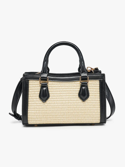 The Harmony Straw Crossbody