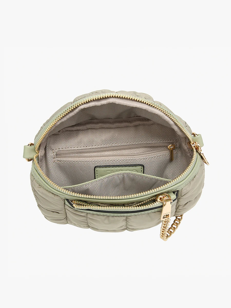 Mabel Quilted Nylon Belt Bag