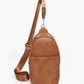 Pamela Double Zip Sling Bag